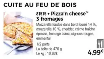 Thiriet Pizza'n cheese 3 fromages offre