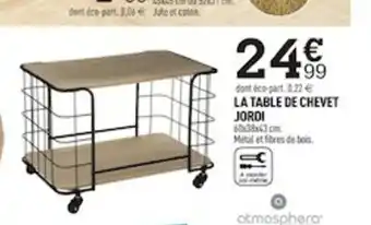 La Table De Chevet Jordi