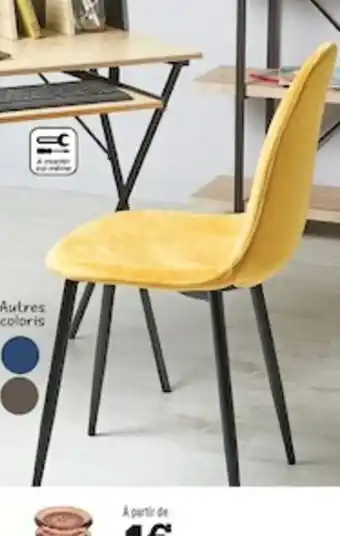 Centrakor Le Chaise Velours offre