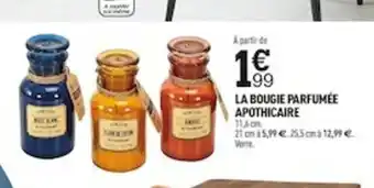 Centrakor La Bougie Parfumee Apothicaire offre