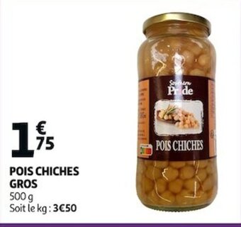 Auchan POIS CHICHES GROS offre
