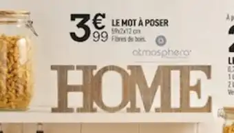 Centrakor Le Mot à Poser offre