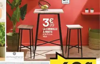 Centrakor Le Corbeille a Fruits offre