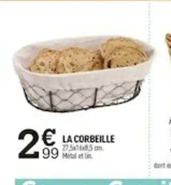 Centrakor La Corbeille offre