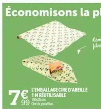 Centrakor L'Emballage Cire D'Abeille offre