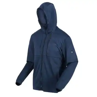Decathlon Boyare sweat de randonnée zippé à capuche - marine moyen offre