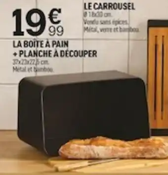 Centrakor La Boite A Pain offre