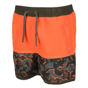 Decathlon Sergio short de bain pour garçon - orange offre