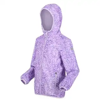 Decathlon Printed lever veste de randonnée pour enfant - violet clair offre