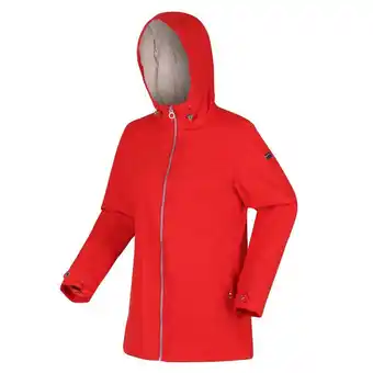 Decathlon Bergonia ii veste de randonnée imperméable pour femme - orange vif offre