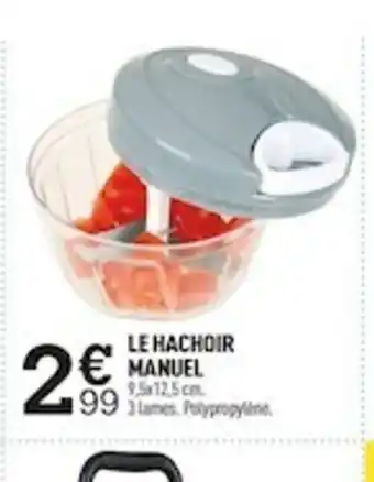 Le Hachoir Manuel