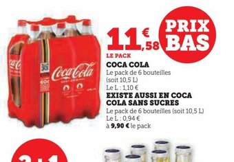 Super U Coca-Cola offre
