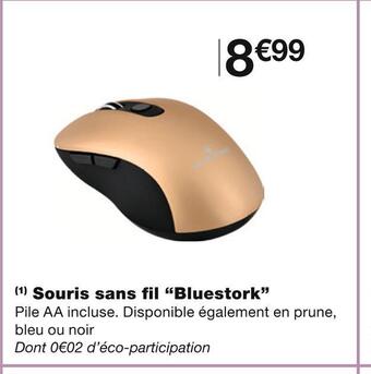 Monoprix Bluestork souris sans fil offre