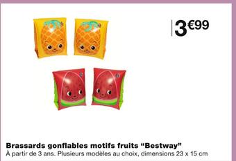 Monoprix Brassards gonflables motifs fruits offre
