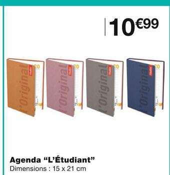 Monoprix L’étudiant agenda offre