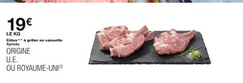 Monoprix Côtes à griller en caissette offre