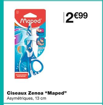 Monoprix Maped ciseaux zenoa offre