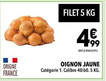 Supeco Oignon jaune offre