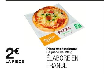 Monoprix Pizza végétarienne offre