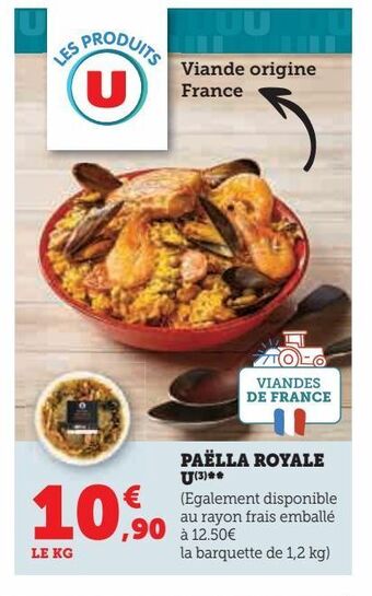 U Express Paëlla royale u offre