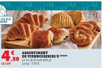 U Express Assortiment de viennoiseries u offre