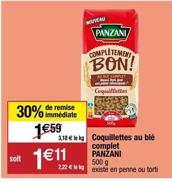 Migros Pâtes panzani offre