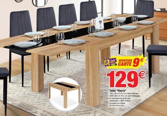 Bazarland Table gloria offre
