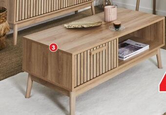 Bazarland La table basse klaus offre