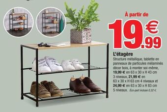 Bazarland L`étagère offre