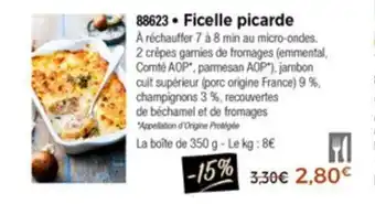 Thiriet Ficelle picarde offre