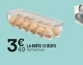 Centrakor La Boite 12 Oeufs offre