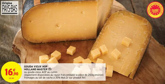 Intermarché GOUDA VIEUX AOP HOLLAND MASTER offre