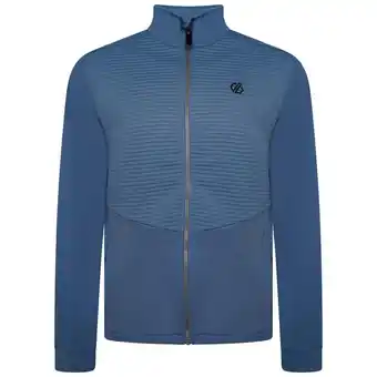 Decathlon Allusion core stretch polaire de randonnée zippé pour homme - bleu offre