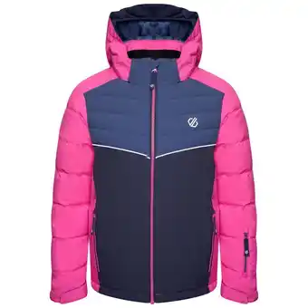 Decathlon Cheerful veste de ski imperméable à capuche pour enfant - rose offre