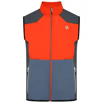Decathlon Aptile ii gilet de randonnée softshell pour homme - orange offre