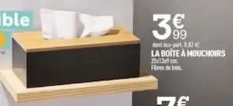 Centrakor La Boite A Mouchoirs offre