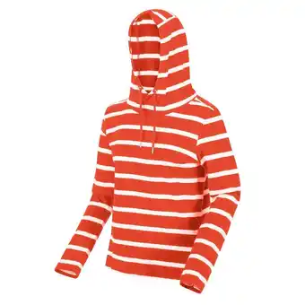 Decathlon Maelys t-shirt de marche à manches longues pour femme - orange offre