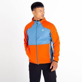 Decathlon Aptile ii veste de randonnée softshell pour homme - orange offre