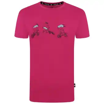 Decathlon Rightful tee t-shirt de marche à manches courtes pour enfant - rose moyen offre