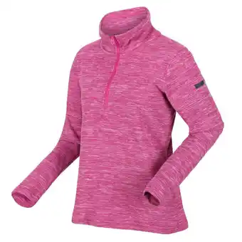Decathlon Fidelia ii polaire de marche zippé à moitié pour femme - rose offre