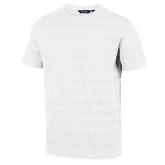 Decathlon Prestyn t-shirt de marche à manches courtes pour homme - blanc offre