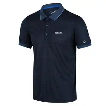 Decathlon Remex ii polo fitness à manches courtes pour homme - marine moyen offre