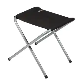 Decathlon Tabouret pliant de camping marcos (noir/gris) offre