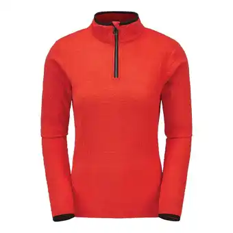 Decathlon Polaire femme excite avec imprimé et ouverture 1/2 zip - collection luxe offre