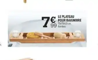 Le Plateau Pour Baignoire