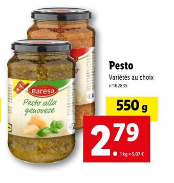 Lidl Pesto offre