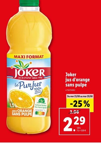 Lidl Jaker stengage Cultures Durables Sans Sucres Ajuts NUTRI-SCORE offre