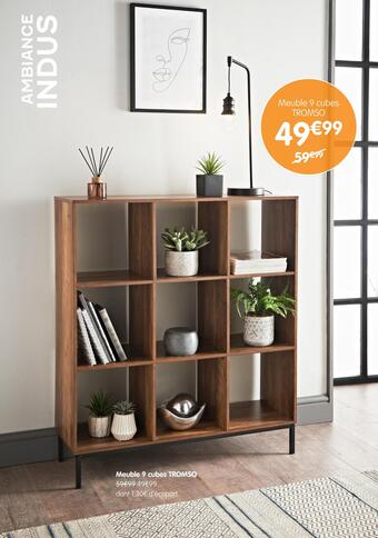 b&m Meuble 9 cubes tromso offre