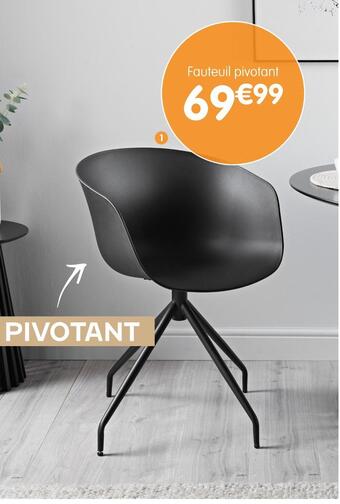 b&m Fauteuil pivotant offre