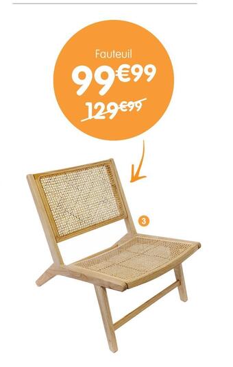 b&m Fauteuil offre